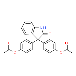 ChemSpider 2D Image | Oxyphenisatin Acetate | C24H19NO5