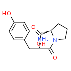 ChemSpider 2D Image | Tyrosyl-L-proline | C14H18N2O4