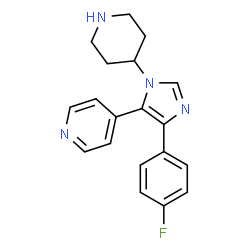 ChemSpider 2D Image | Sb-235699 | C19H19FN4