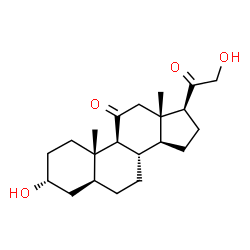 ChemSpider 2D Image | Alfadolone | C21H32O4