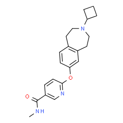 ChemSpider 2D Image | GSK-189,254 | C21H25N3O2