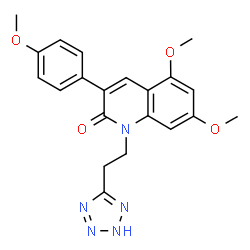 ChemSpider 2D Image | CRL-8256 | C21H21N5O4
