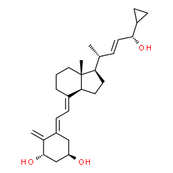 ChemSpider 2D Image | (5E)-calcipotriol | C27H40O3
