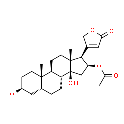 ChemSpider 2D Image | Oleandrigenin | C25H36O6