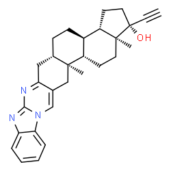 ChemSpider 2D Image | WIN 51,708 | C29H33N3O