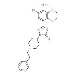 ChemSpider 2D Image | Capeserod | C23H25ClN4O4