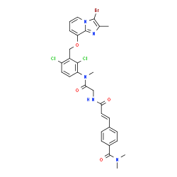 ChemSpider 2D Image | FR167344 | C30H28BrCl2N5O4