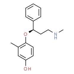 ChemSpider 2D Image | 4-Hydroxyatomoxetine | C17H21NO2