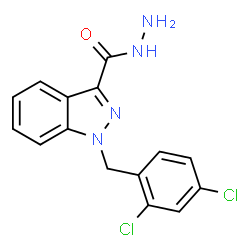 ChemSpider 2D Image | Adjudin | C15H12Cl2N4O