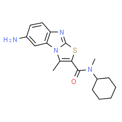 ChemSpider 2D Image | YM298198 | C18H22N4OS