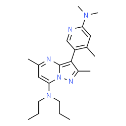 ChemSpider 2D Image | R-121919 | C22H32N6