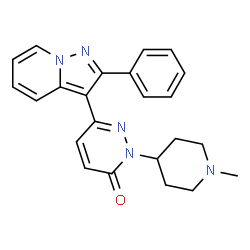ChemSpider 2D Image | FR194921 | C23H23N5O