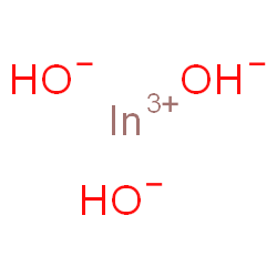 ChemSpider 2D Image | Indium hydroxide | H3InO3