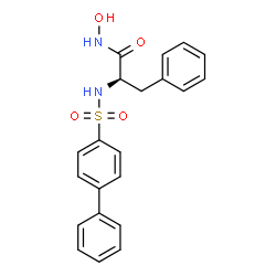 ChemSpider 2D Image | MMP-2/MMP-9 Inhibitor II | C21H20N2O4S