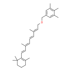 ChemSpider 2D Image | O~15~-(3,4,5-Trimethylbenzyl)retinol | C30H42O