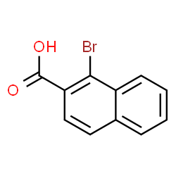 ChemSpider 2D Image | 1-Bromo-2-naphthoic acid | C11H7BrO2