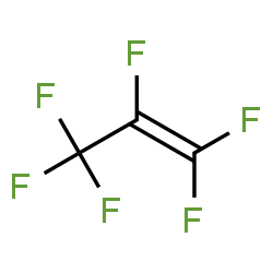ChemSpider 2D Image | hexafluoropropylene | C3F6