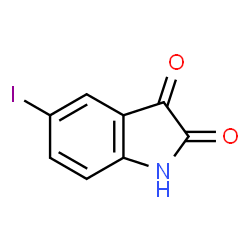 ChemSpider 2D Image | 5-Iodoisatin | C8H4INO2