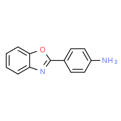 ChemSpider 2D Image | 2-(p-Aminophenyl)benzoxazole | C13H10N2O