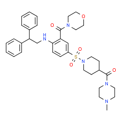 ChemSpider 2D Image | NVP-SAA164 | C36H45N5O5S