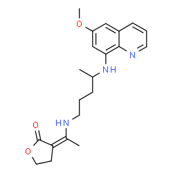 ChemSpider 2D Image | Bulaquine | C21H27N3O3