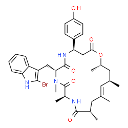 ChemSpider 2D Image | GX7000000 | C36H45BrN4O6