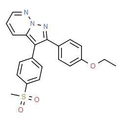 ChemSpider 2D Image | GW-406381 | C21H19N3O3S