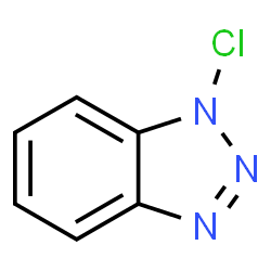 ChemSpider 2D Image | 1-Chlorobenzotriazole | C6H4ClN3