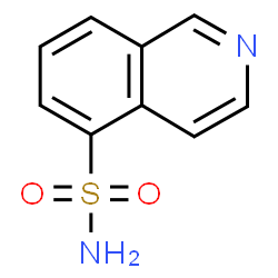 ChemSpider 2D Image | 5-Isoquinolinesulfonamide | C9H8N2O2S