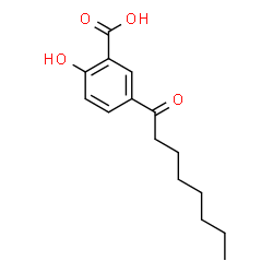 ChemSpider 2D Image | CAPRYLOYL SALICYLIC ACID | C15H20O4