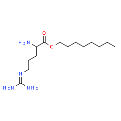 ChemSpider 2D Image | arginine octyl ester | C14H30N4O2