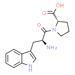 ChemSpider 2D Image | L-Tryptophyl-L-proline | C16H19N3O3