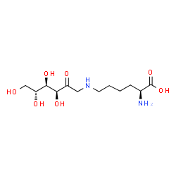 ChemSpider 2D Image | Fructoselysine | C12H24N2O7