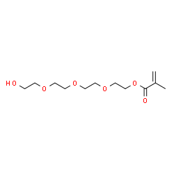 ChemSpider 2D Image | Tetraethylene glycol monomethacrylate | C12H22O6
