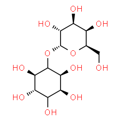 ChemSpider 2D Image | (2R,3S,5S,6S)-2,3,4,5,6-Pentahydroxycyclohexyl alpha-D-galactopyranoside | C12H22O11