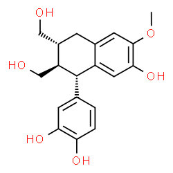 ChemSpider 2D Image | Isotaxiresinol | C19H22O6