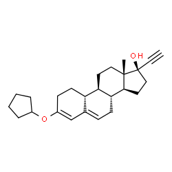 ChemSpider 2D Image | Quingestanol | C25H34O2