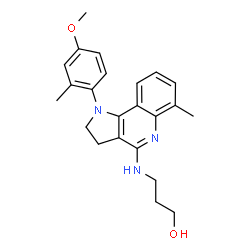 ChemSpider 2D Image | DBM-819 | C23H27N3O2