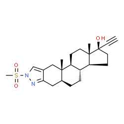ChemSpider 2D Image | Zanoterone | C23H32N2O3S