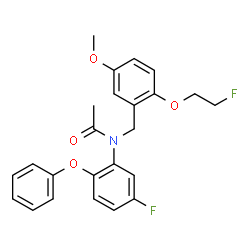 ChemSpider 2D Image | FEDAA-1106 | C24H23F2NO4