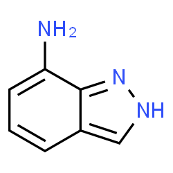 ChemSpider 2D Image | 1H-Indazol-7-amine | C7H7N3