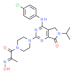 ChemSpider 2D Image | ZM 253270 | C22H26ClN7O3