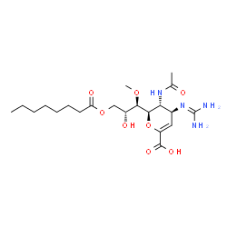 ChemSpider 2D Image | LANINAMIVIR OCTANOATE | C21H36N4O8