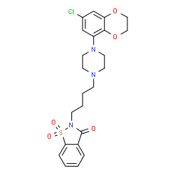 ChemSpider 2D Image | DU125530 | C23H26ClN3O5S
