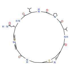 ChemSpider 2D Image | dolastatin 3 | C29H40N8O6S2