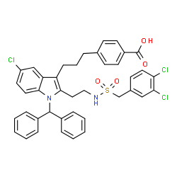 ChemSpider 2D Image | EFIPLADIB | C40H35Cl3N2O4S