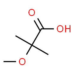 ChemSpider 2D Image | 2-Methoxy-2-methylpropanoic acid | C5H10O3