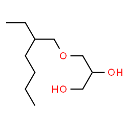 ChemSpider 2D Image | Ethylhexylglycerin | C11H24O3