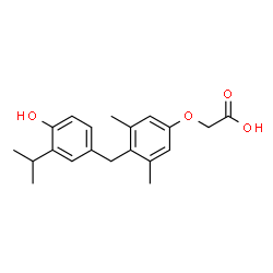 ChemSpider 2D Image | sobetirome | C20H24O4