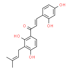 ChemSpider 2D Image | Morachalcone A | C20H20O5